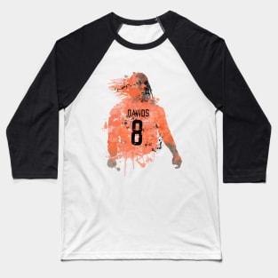 Edgar Davids - Dutch Legend Baseball T-Shirt